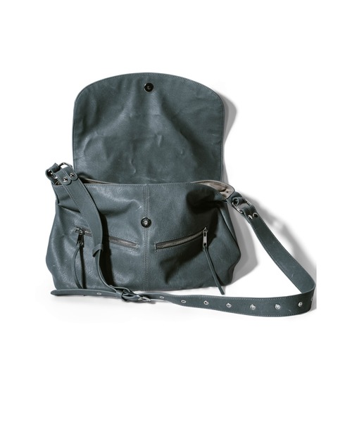 Knuth Marf(クヌースマーフ)の「studded shoulder bag(ショルダーバッグ・レディース・ブルー/ブラック・ONE SIZE)」の19枚目の写真