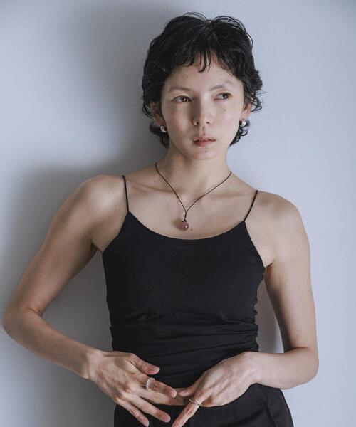 SMELLY(スメリー)の「SMELLY so’ strawberryquartz necklace(ネックレス・レディース・シルバー系その他・-)」の13枚目の写真