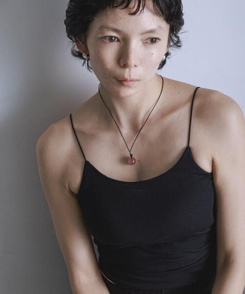 SMELLY(スメリー)の「SMELLY so’ strawberryquartz necklace(ネックレス・レディース・シルバー系その他・-)」の14枚目の写真