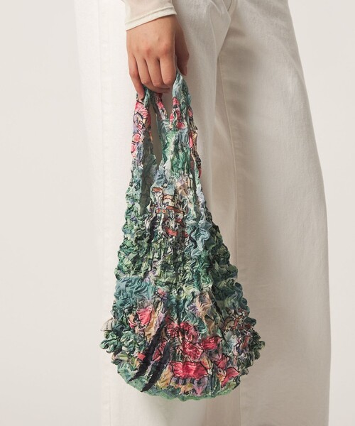 ODETTE E ODILE（オデットエオディール）の「＜Be Bougie＞ PRINTED（トートバッグ・レディース・その他1/ライトブルー/その他2・FREE）」の4枚目の写真