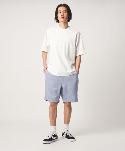 A DAY IN THE LIFE UNITED ARROWS(アデイインザライフユナイテッドアローズ)の「リネンライク スラブツイル イージーショーツ-吸水速乾-<A DAY IN THE LIFE>(その他パンツ・メンズ・ナチュラル/オリーブ/ダークグレー/ライトブルー・L/S/M)」の7枚目の写真