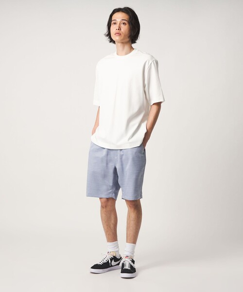 A DAY IN THE LIFE UNITED ARROWS(アデイインザライフユナイテッドアローズ)の「リネンライク スラブツイル イージーショーツ-吸水速乾-<A DAY IN THE LIFE>(その他パンツ・メンズ・ナチュラル/オリーブ/ダークグレー/ライトブルー・L/S/M)」の8枚目の写真