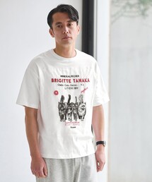 THE NERDYS（ザ ナーディーズ）の「【別注】＜THE NERDYS×BRIGITTE TANAKA×GLR＞半袖Tシャツ（Tシャツ/カットソー）」