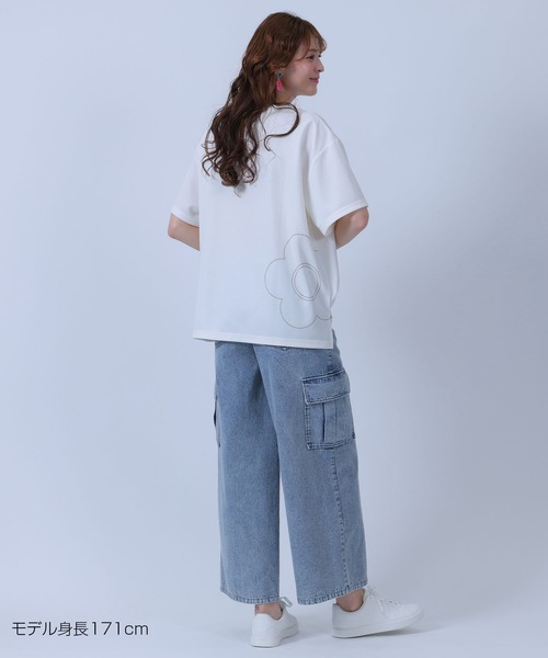 MARY QUANT(マリークワント)の「バックデイジーポンチ プルオーバー(Tシャツ/カットソー・レディース・ホワイト/ブラック/ライトグリーン・M)」の19枚目の写真