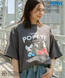 POPEYE（ポパイ）の「【HECT】POPEYE College Logo S/S Tee / POPEYE別注 アソート カレッジロゴ オーバーサイズ半袖Tシャツ（Tシャツ/カットソー）」