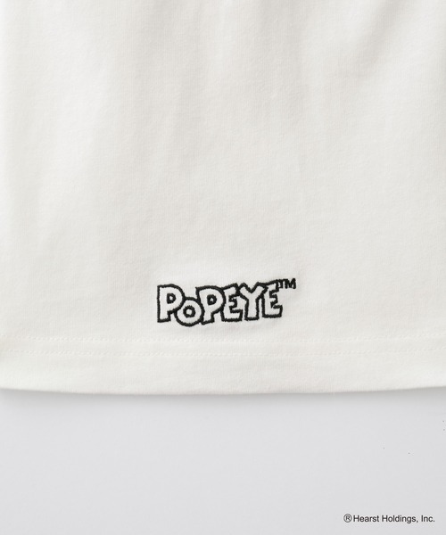 POPEYE(ポパイ)の「【HECT】POPEYE College Logo S/S Tee / POPEYE別注 アソート カレッジロゴ オーバーサイズ半袖Tシャツ(Tシャツ/カットソー・メンズ・ホワイト系/杢グレー/チャコール/オフホワイト/ダークネイビー・S/L/M)」の18枚目の写真