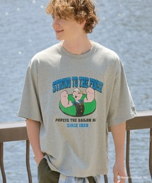 POPEYE（ポパイ）の「【HECT】POPEYE College Logo S/S Tee / POPEYE別注 アソート カレッジロゴ オーバーサイズ半袖Tシャツ（Tシャツ/カットソー）」