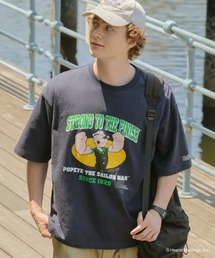 POPEYE（ポパイ）の「【HECT】POPEYE College Logo S/S Tee / POPEYE別注 アソート カレッジロゴ オーバーサイズ半袖Tシャツ（Tシャツ/カットソー）」