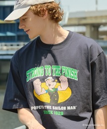 POPEYE（ポパイ）の「【HECT】POPEYE College Logo S/S Tee / POPEYE別注 アソート カレッジロゴ オーバーサイズ半袖Tシャツ（Tシャツ/カットソー）」