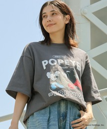 POPEYE（ポパイ）の「【HECT】POPEYE College Logo S/S Tee / POPEYE別注 アソート カレッジロゴ オーバーサイズ半袖Tシャツ（Tシャツ/カットソー）」