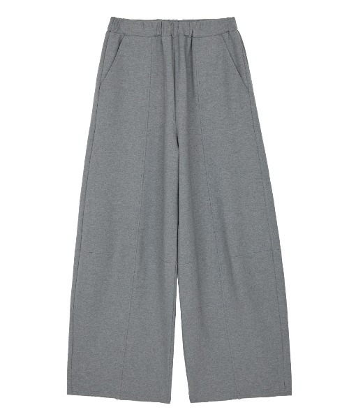 Ameri(アメリ)の「2WAY HEM BUTTON BARREL PANTS(スウェットパンツ・レディース・グレー/ブラウン/ブラック・MEDIUM/SMALL/X-SMALL)」の7枚目の写真