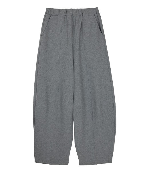 Ameri(アメリ)の「2WAY HEM BUTTON BARREL PANTS(スウェットパンツ・レディース・グレー/ブラウン/ブラック・MEDIUM/SMALL/X-SMALL)」の14枚目の写真