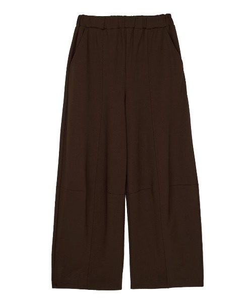 Ameri(アメリ)の「2WAY HEM BUTTON BARREL PANTS(スウェットパンツ・レディース・グレー/ブラウン/ブラック・MEDIUM/SMALL/X-SMALL)」の6枚目の写真