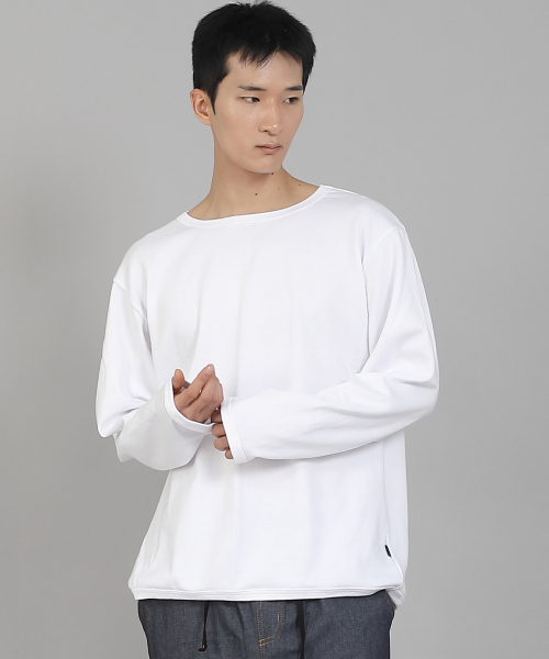 SAINTCREW(セントクルー)の「無地RネックスウェットシャツRRS-873ホワイト(スウェット・メンズ・その他・LARGE/X-LARGE/XX-LARGE/XXX-LARGE/XXXX-LARGE/MEDIUM)」の4枚目の写真