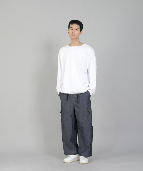 SAINTCREW(セントクルー)の「無地RネックスウェットシャツRRS-873ホワイト(スウェット・メンズ・その他・LARGE/X-LARGE/XX-LARGE/XXX-LARGE/XXXX-LARGE/MEDIUM)」の6枚目の写真