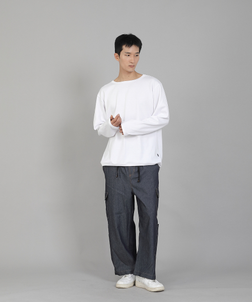 SAINTCREW(セントクルー)の「無地RネックスウェットシャツRRS-873ホワイト(スウェット・メンズ・その他・LARGE/X-LARGE/XX-LARGE/XXX-LARGE/XXXX-LARGE/MEDIUM)」の9枚目の写真