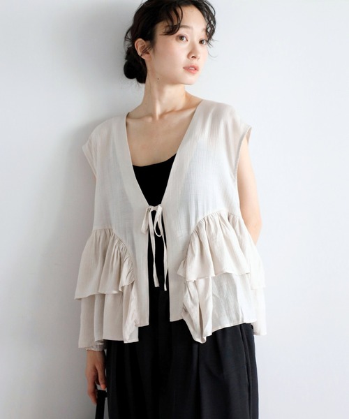 model：H161 着用サイズ：FREE