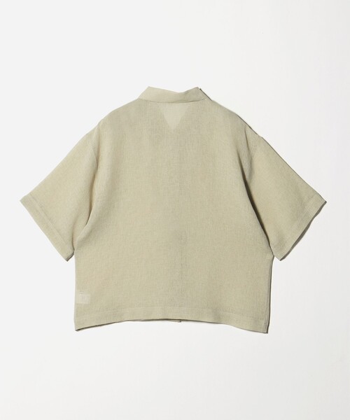 BEAUTY&YOUTH UNITED ARROWS（ビューティーアンドユースユナイテッドアローズ）の「ポリエステル メッシュ ショートスリーブシャツ（シャツ/ブラウス・レディース・ライム/ブラック/オフホワイト・FREE）」の16枚目の写真