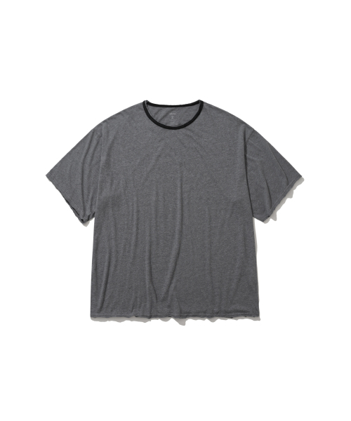 ANGLAN(アングラン)の「Soft Cut-Off Tee - Grey(Tシャツ/カットソー・メンズ・その他・1/2)」の1枚目の写真