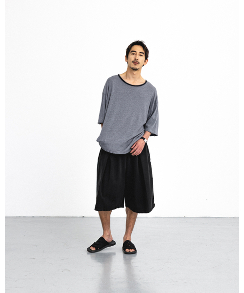 ANGLAN(アングラン)の「Soft Cut-Off Tee - Grey(Tシャツ/カットソー・メンズ・その他・1/2)」の3枚目の写真