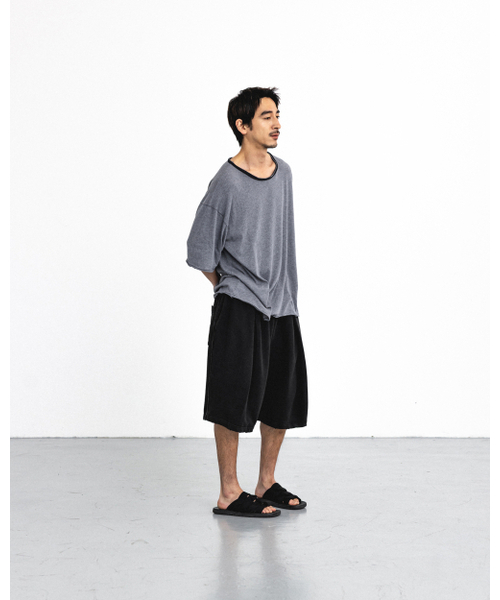ANGLAN(アングラン)の「Soft Cut-Off Tee - Grey(Tシャツ/カットソー・メンズ・その他・1/2)」の4枚目の写真