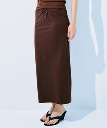 kiehtova（キエトヴァ）の「【kiehtova】NOBLE JERSEY SKIRT/ノーブル ジャージー スカート KTWR68（スカート）」