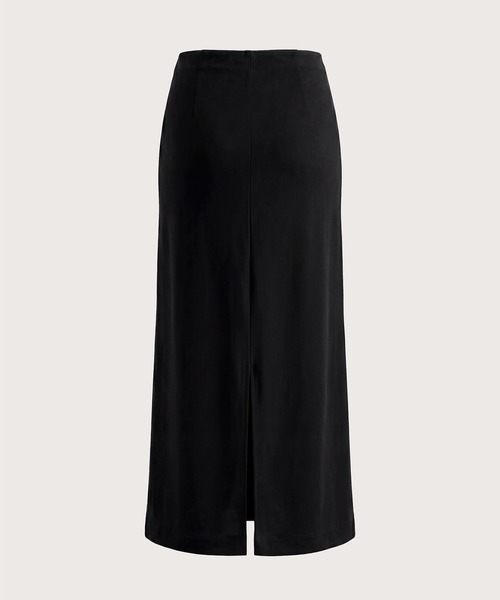 kiehtova(キエトヴァ)の「【kiehtova】NOBLE JERSEY SKIRT/ノーブル ジャージー スカート KTWR68(スカート・レディース・ブラック/ブラウン・FREE)」の6枚目の写真