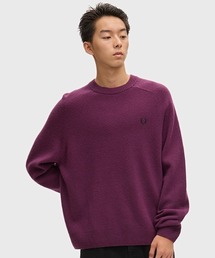 【先行予約受付中】Saddle Sleeve Jumper／サドルスリーブクルーネックニット