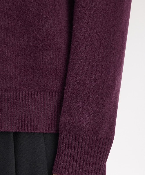 FRED PERRY(フレッドペリー)の「【先行予約受付中】Saddle Sleeve Jumper/サドルスリーブクルーネックニット(ニット/セーター・メンズ・プラム/ブラウン・S/M/L)」の18枚目の写真