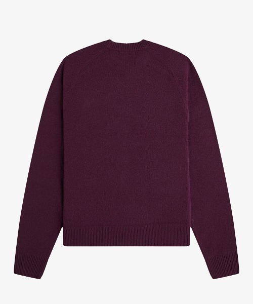 FRED PERRY(フレッドペリー)の「【先行予約受付中】Saddle Sleeve Jumper/サドルスリーブクルーネックニット(ニット/セーター・メンズ・プラム/ブラウン・S/M/L)」の20枚目の写真
