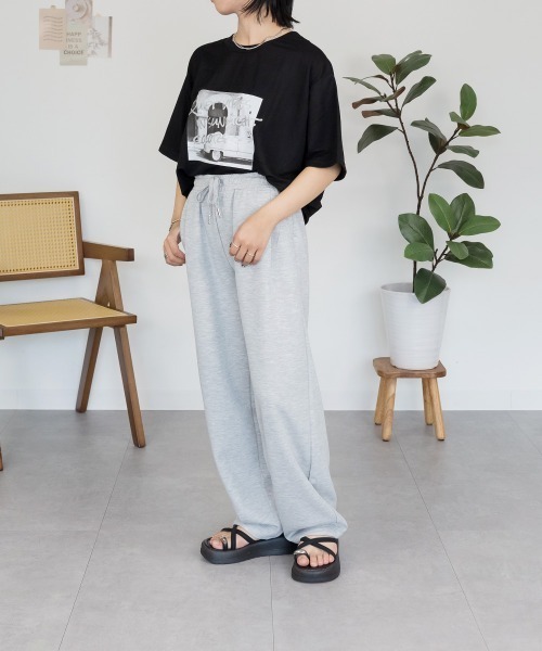 RCD(アールシーディー)の「接触冷感 箔×ヴィンテージカーフォトプリント カノコ Tシャツ(Tシャツ/カットソー・レディース・ホワイト×ゴールド/ブラック×シルバー・M)」の9枚目の写真