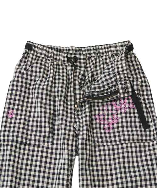 HYSTERIC GLAMOUR(ヒステリックグラマー)の「BEN & LUCY ギンガムチェックワークパンツ(その他パンツ・レディース・ピンク系その他/ホワイト系その他/グリーン系その他・FREE)」の12枚目の写真