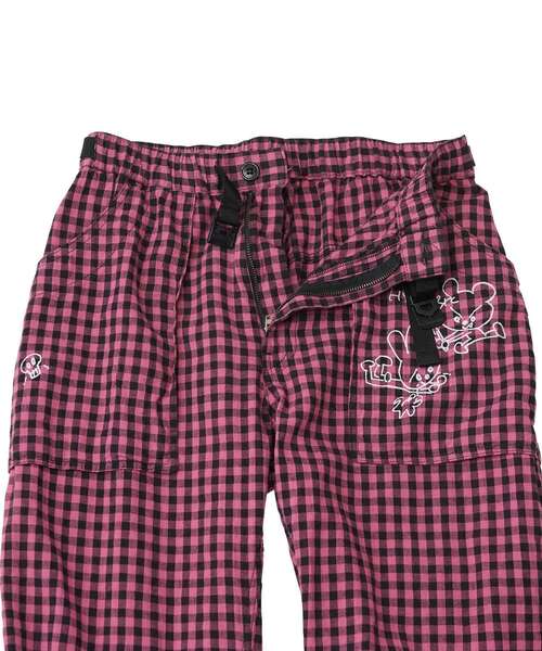 HYSTERIC GLAMOUR(ヒステリックグラマー)の「BEN & LUCY ギンガムチェックワークパンツ(その他パンツ・レディース・ピンク系その他/ホワイト系その他/グリーン系その他・FREE)」の5枚目の写真