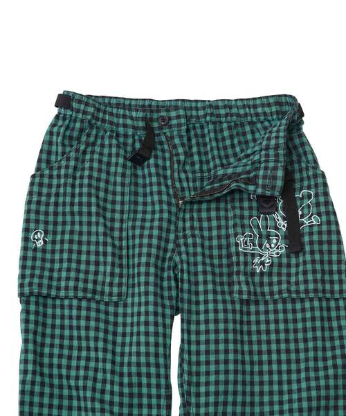 HYSTERIC GLAMOUR(ヒステリックグラマー)の「BEN & LUCY ギンガムチェックワークパンツ(その他パンツ・レディース・ピンク系その他/ホワイト系その他/グリーン系その他・FREE)」の9枚目の写真
