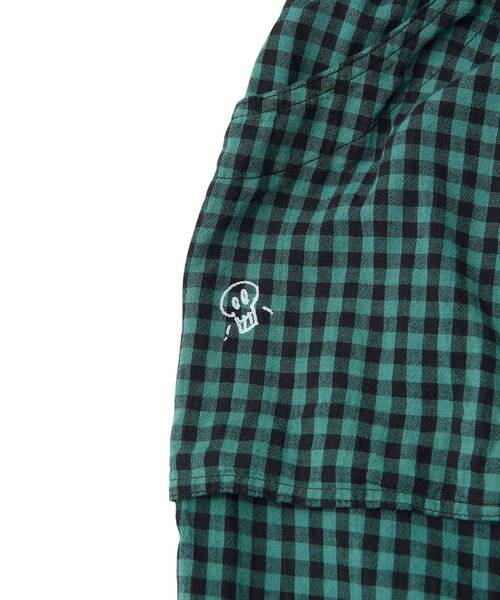 HYSTERIC GLAMOUR(ヒステリックグラマー)の「BEN & LUCY ギンガムチェックワークパンツ(その他パンツ・レディース・ピンク系その他/ホワイト系その他/グリーン系その他・FREE)」の4枚目の写真