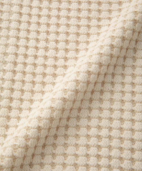 SEAGREEN(シーグリーン)の「SEAGREEN(シーグリーン) BIG WAFFLE SHIRTS(シャツ/ブラウス・メンズ・ブルー/ロイヤルブルー/ブラック/ブラウン/グリーン/クリーム・4/3/2)」の9枚目の写真