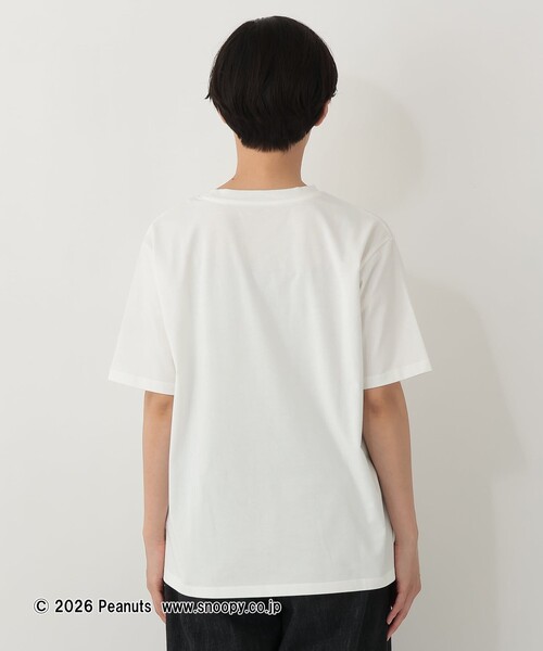 Afternoon Tea(アフタヌーンティー)の「プリントTシャツ MY SECRET/PEANUTS(Tシャツ/カットソー・レディース・オフホワイト・MEDIUM)」の2枚目の写真