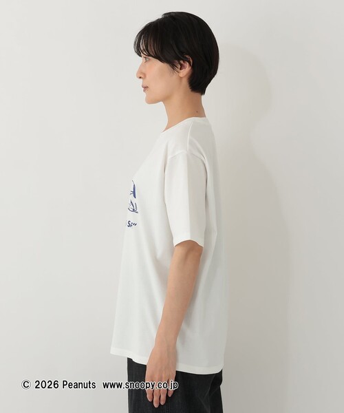 Afternoon Tea(アフタヌーンティー)の「プリントTシャツ MY SECRET/PEANUTS(Tシャツ/カットソー・レディース・オフホワイト・MEDIUM)」の3枚目の写真
