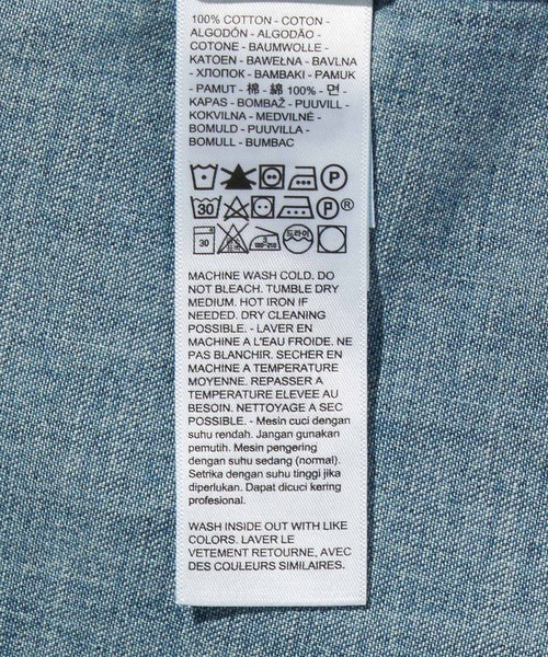Levi's(リーバイス)の「Levi's/リーバイス ヘリテージ ウエスタン デニムシャツ(シャツ/ブラウス・レディース・インディゴブルー・XS/S/M)」の10枚目の写真