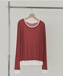 レイヤード風ロンTee