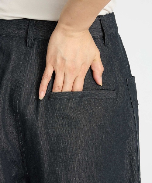 BABYLONE(バビロン)の「ビット付きハーフデニム(その他パンツ・レディース・ダークネイビー・36inch/38inch)」の16枚目の写真