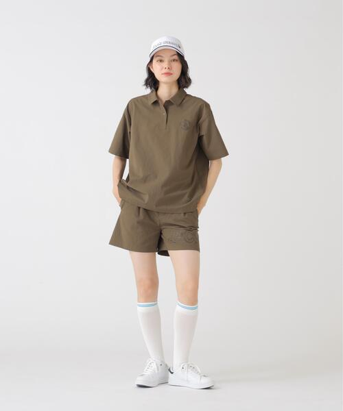 Jack Bunny!!(ジャックバニー)の「【Jack Bunny!!】ドライシアサッカー半袖ポロシャツ(ポロシャツ・レディース・ネイビー/カーキ・SMALL/MEDIUM/LARGE)」の10枚目の写真