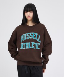 【RUSSELL ATHLETIC / ラッセル アスレチック】PRO COTTON LOGO SWEAT / ロゴ スウェット / ユニセックス