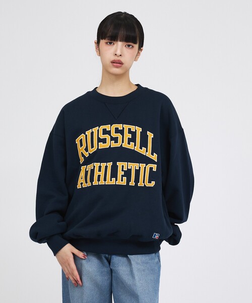 RUSSELL ATHLETIC / ラッセル アスレチック】PRO COTTON LOGO SWEAT
