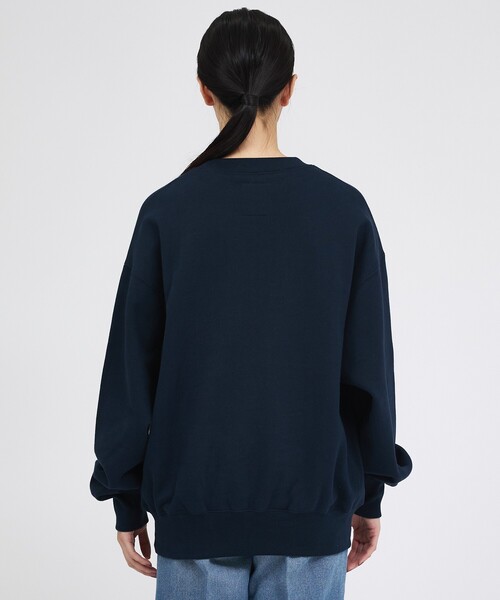 Russell Athletic（ラッセルアスレティック）の「【RUSSELL ATHLETIC / ラッセル アスレチック】PRO COTTON LOGO SWEAT / ロゴ スウェット / ユニセックス（スウェット・メンズ・ブラウン/ネイビー・XL/L/M）」の6枚目の写真