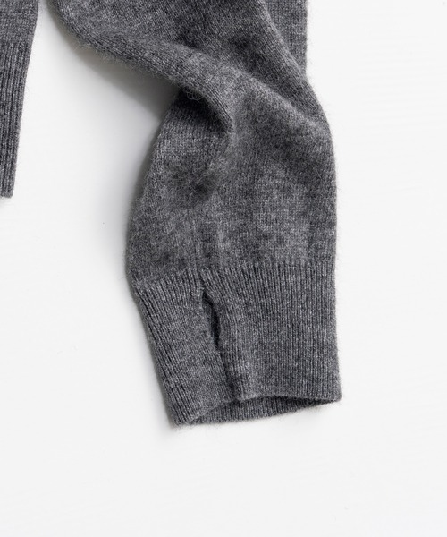 PRANK PROJECT(プランクプロジェクト)の「【2026Autumn Pre-Order】スカーフニット / Scarf Knit(ニット/セーター・レディース・アイボリー/グレー/ブラック・FREE)」の13枚目の写真