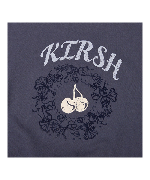 KIRSH（キルシー）の「ヴィンテージグラフィッククロップスウェットシャツ[ネイビー]（スウェット・レディース・その他・1）」の5枚目の写真