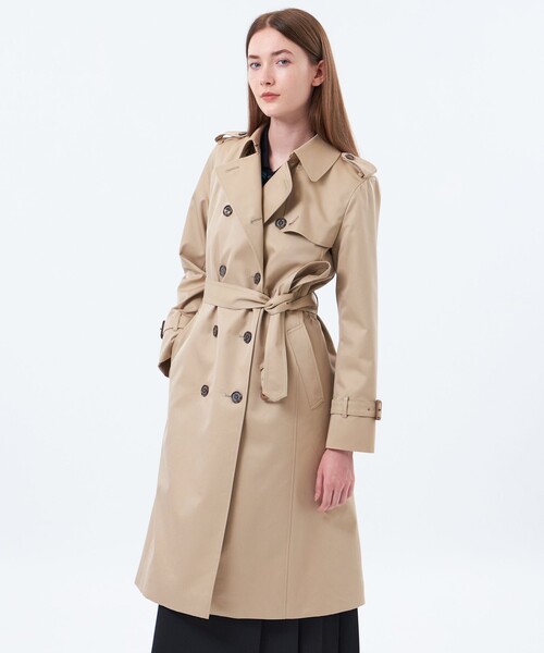MACKINTOSH PHILOSOPHY(マッキントッシュ フィロソフィー)の「【WEB&一部店舗限定】RYDAL105(トレンチコート・レディース・ベージュ/ダークネイビー/カーキ・38/40/36)」の2枚目の写真