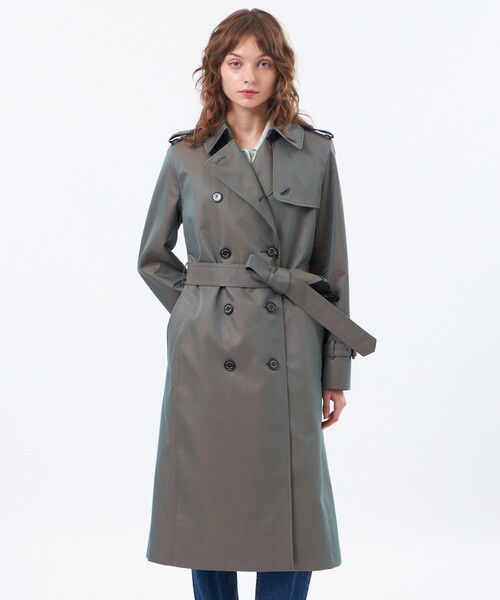 MACKINTOSH PHILOSOPHY(マッキントッシュ フィロソフィー)の「【WEB&一部店舗限定】RYDAL105(トレンチコート・レディース・ベージュ/ダークネイビー/カーキ・38/40/36)」の3枚目の写真