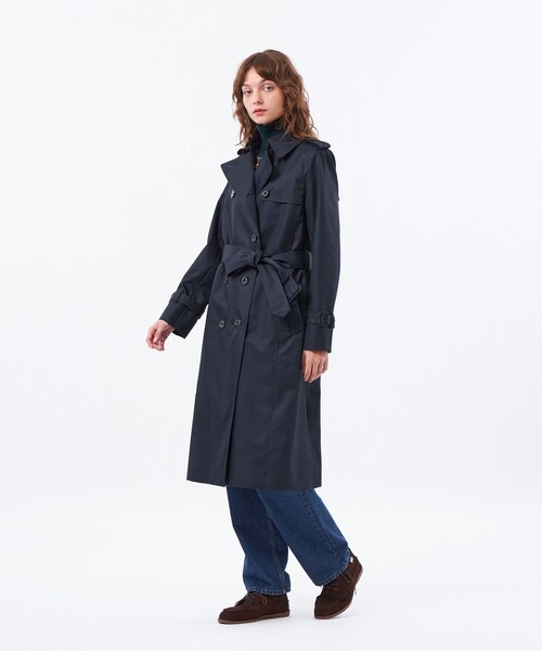MACKINTOSH PHILOSOPHY(マッキントッシュ フィロソフィー)の「【WEB&一部店舗限定】RYDAL105(トレンチコート・レディース・ベージュ/ダークネイビー/カーキ・38/40/36)」の4枚目の写真